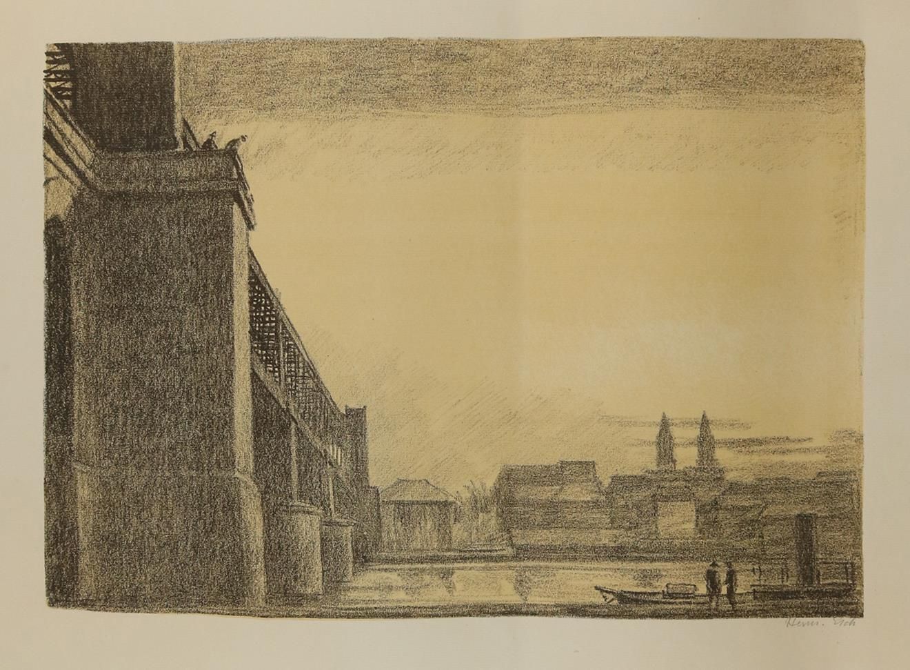 Große Abbildung Nr.73: 144-3483 Esch, Hermann: (Künstlergraphik)