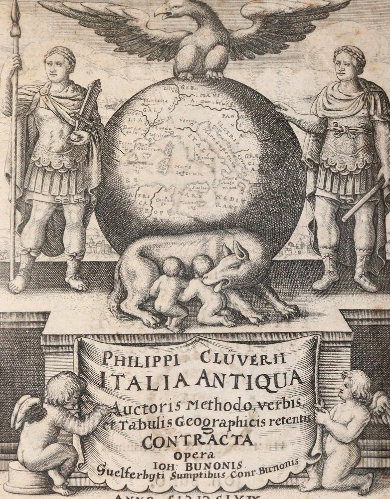 Große Abbildung Nr.1: 144-35 Clüver,P.: (Alte Drucke, Handschriften und Theologie)