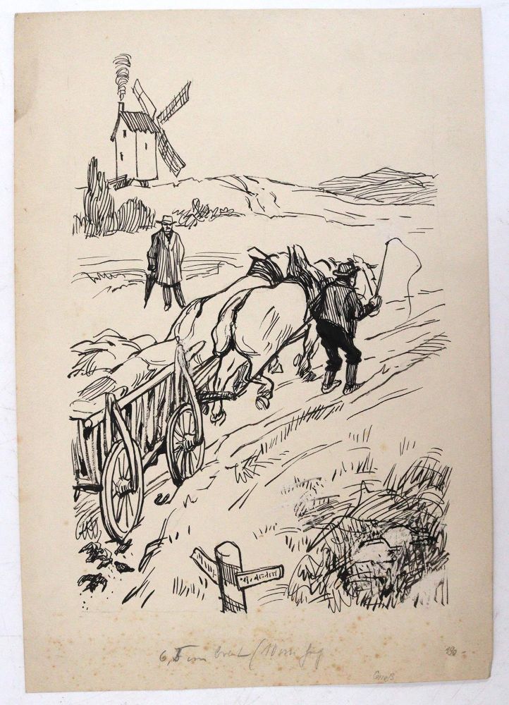 Große Abbildung Nr.5: 144-3500 Fliegende Blätter: (Künstlergraphik)
