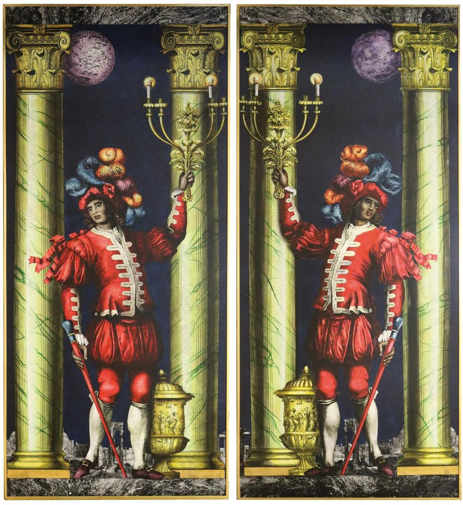 Große Abbildung Nr.1: 144-3505 Fornasetti, Piero: (Künstlergraphik)
