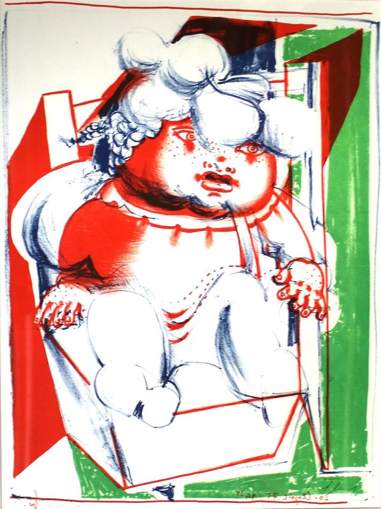 Große Abbildung Nr.1: 144-3514 Fröhlich, Fritz: (Künstlergraphik)
