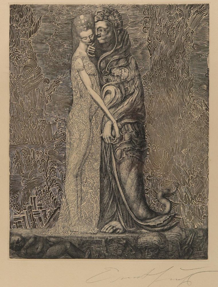 Große Abbildung Nr.1: 144-3521 Fuchs, Ernst: (Künstlergraphik)