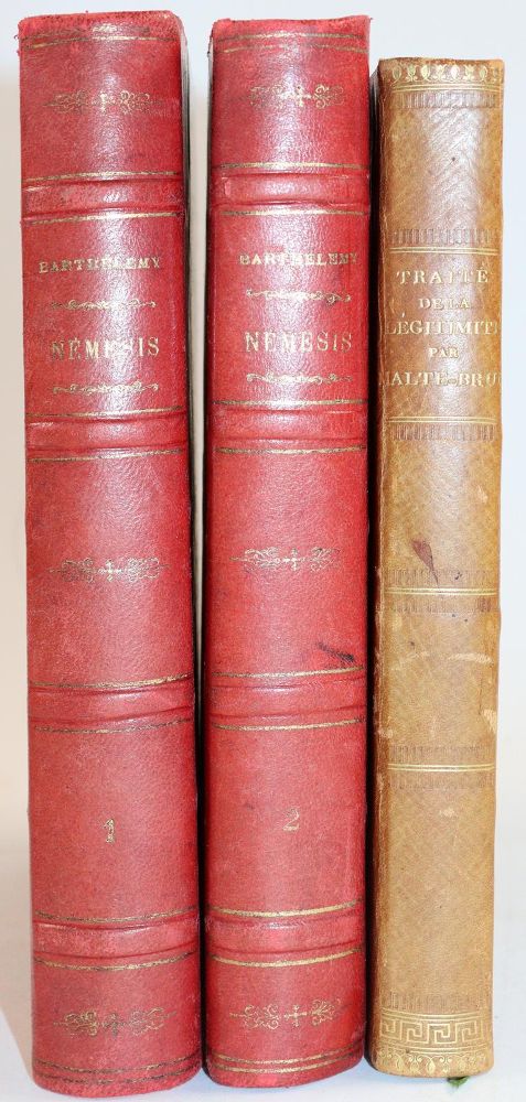 Große Abbildung Nr.5: 144-353 Malte-Brun,C.: (Jus der Bibliothek v. Prof. Thomas Würtenberger, Politik und Staatswissenschaften)