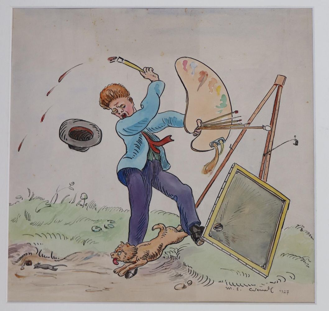 Große Abbildung Nr.12: 144-3537 Gehrke, Fritz: (Künstlergraphik)