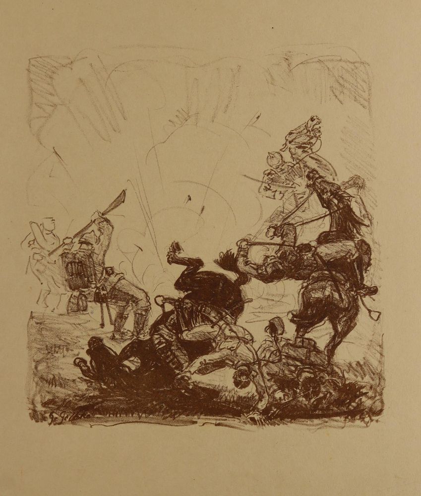 Große Abbildung Nr.1: 144-3543 Gelbke, Georg: (Künstlergraphik)
