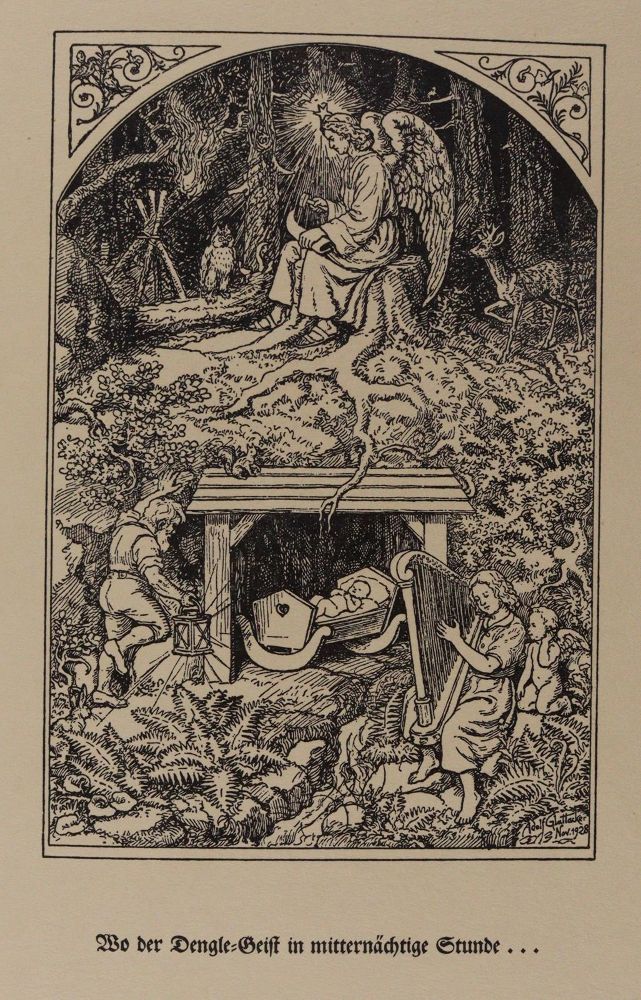 Große Abbildung Nr.4: 144-3555 Glattacker, Adolf: (Künstlergraphik)
