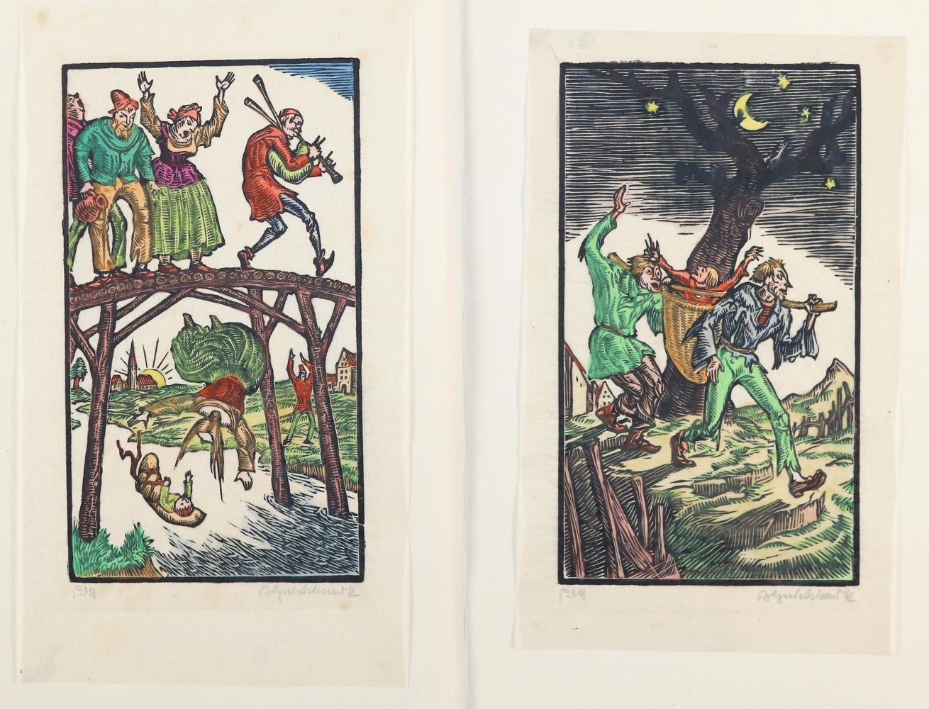 Große Abbildung Nr.3: 144-3562 Goldschmitt, Bruno: (Künstlergraphik)