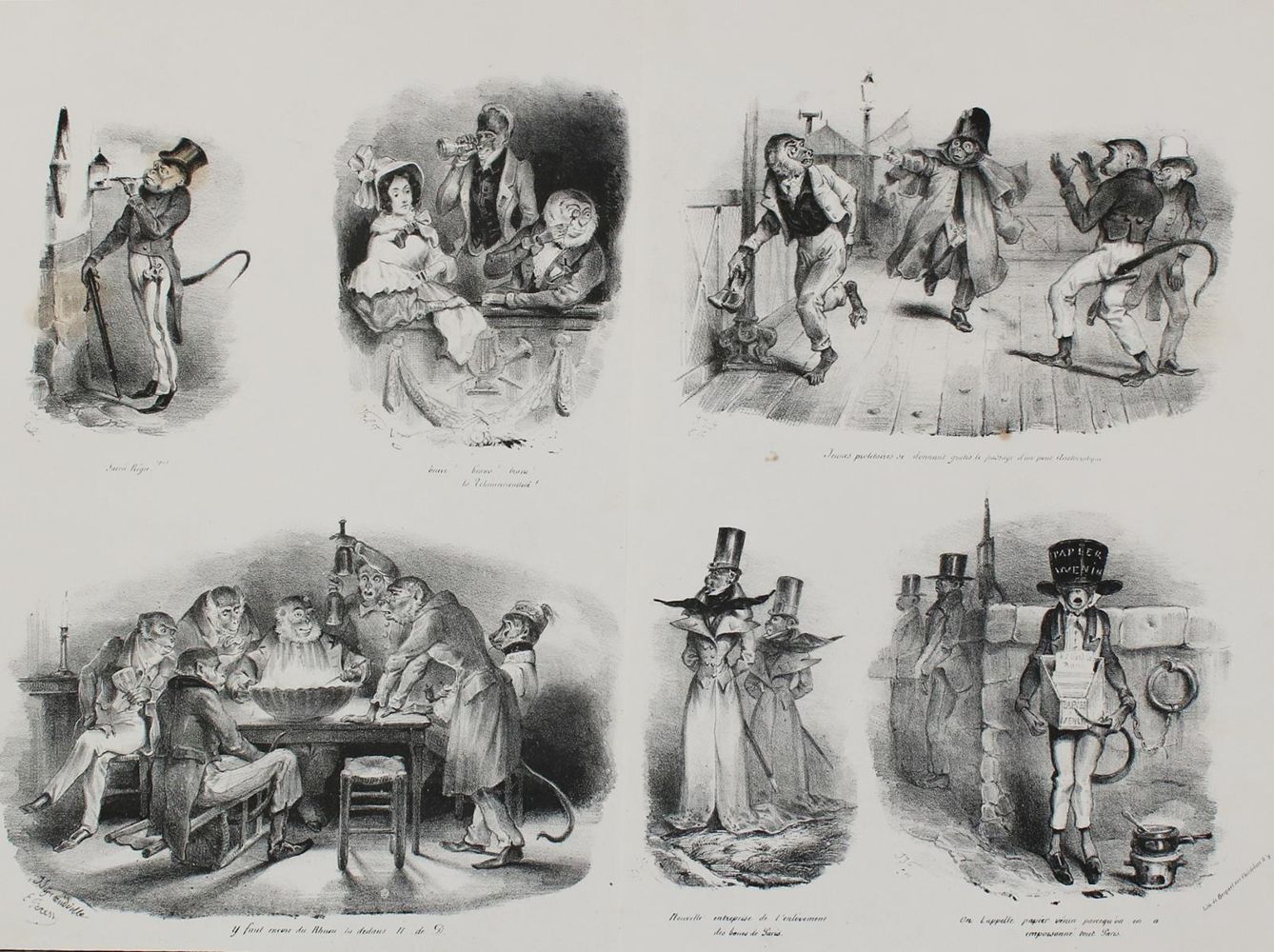 Große Abbildung Nr.21: 144-3572 Grandville, Jean Jacques (d.i. Jean Ignace Isidor Gerard): (Künstlergraphik)