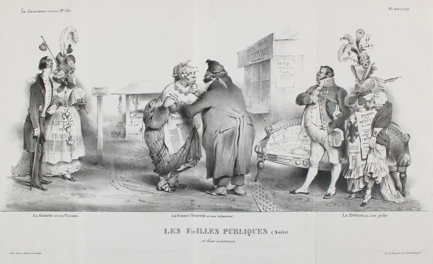 Große Abbildung Nr.32: 144-3572 Grandville, Jean Jacques (d.i. Jean Ignace Isidor Gerard): (Künstlergraphik)