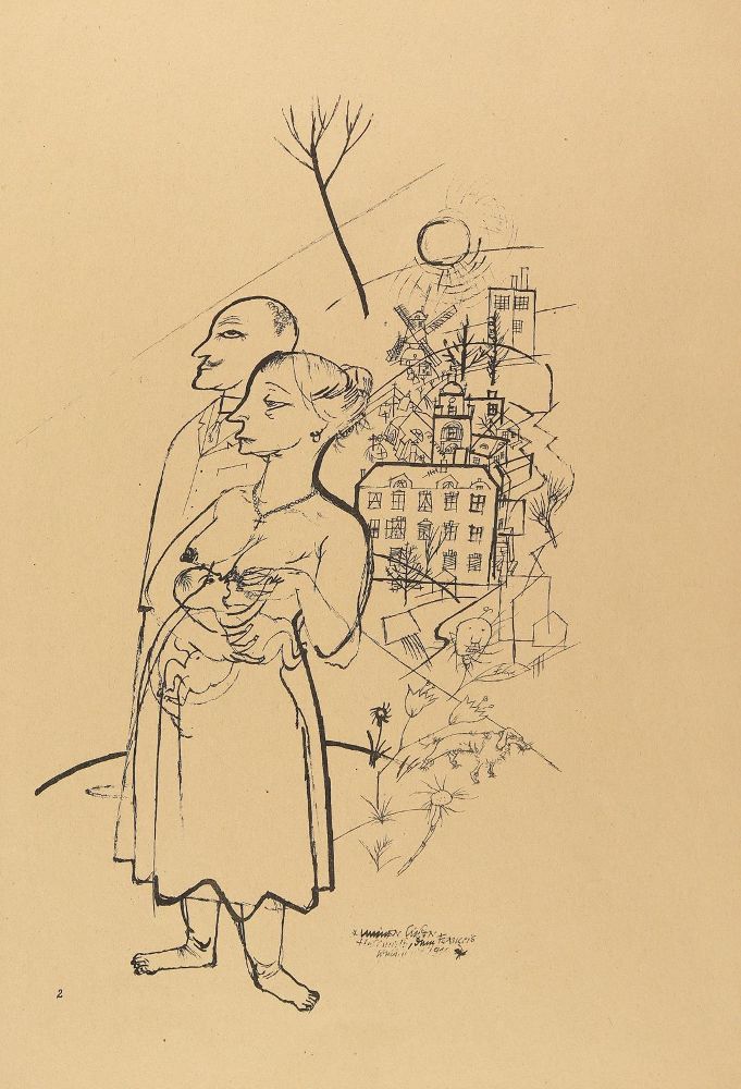 Große Abbildung Nr.1: 144-3586 Grosz, George: (Künstlergraphik)