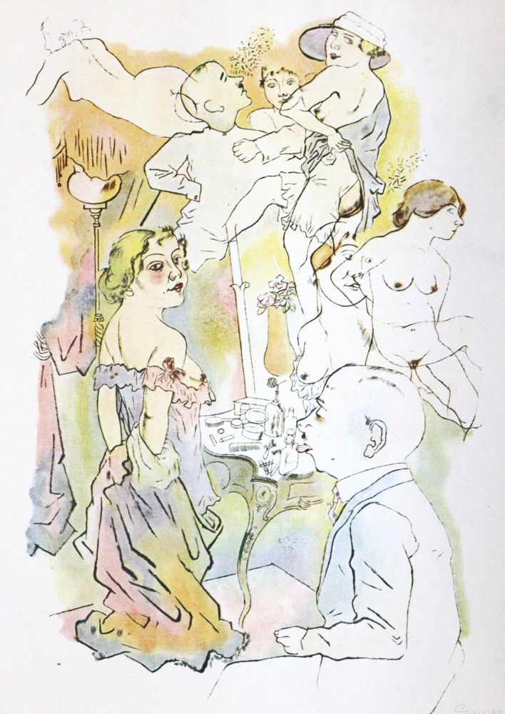 Große Abbildung Nr.1: 144-3591 Grozs, Georg: (Künstlergraphik)
