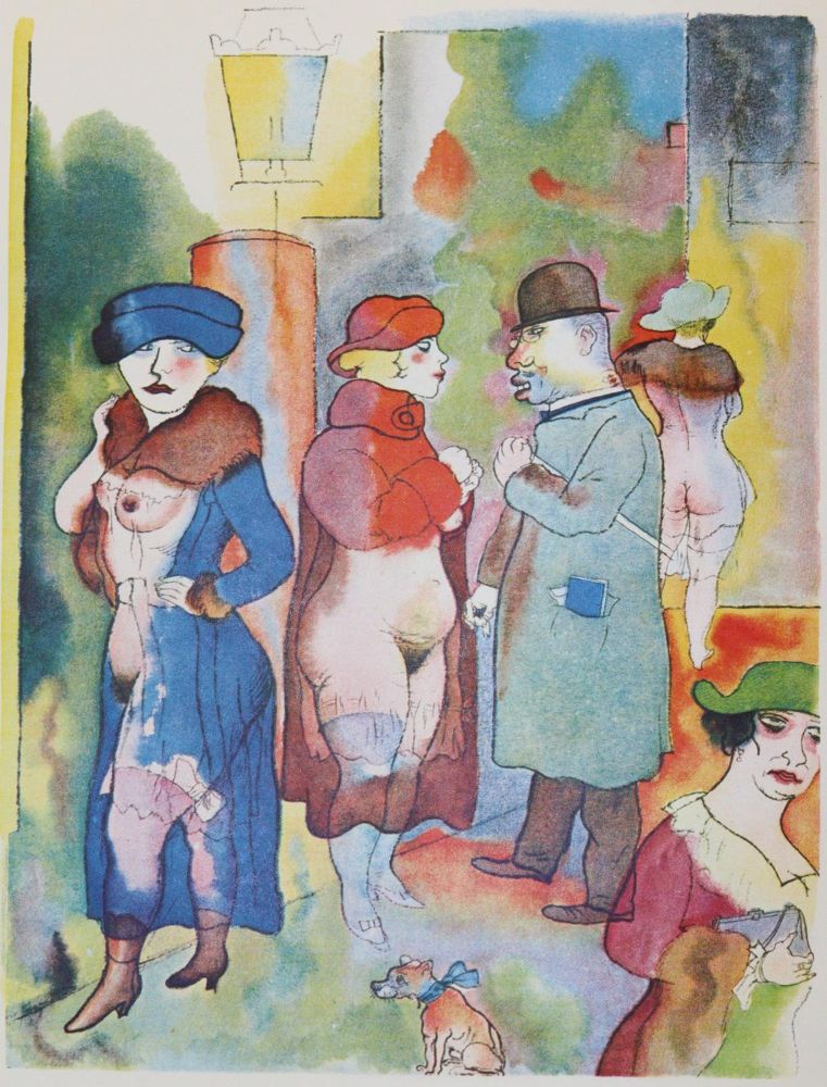 Große Abbildung Nr.3: 144-3591 Grozs, Georg: (Künstlergraphik)