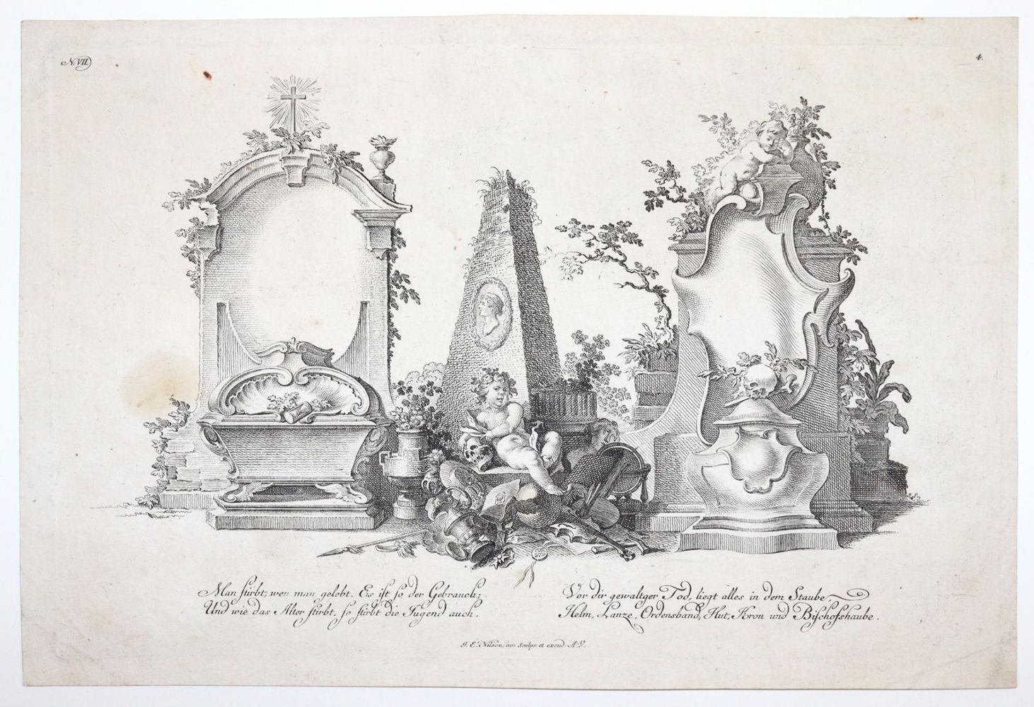 Große Abbildung Nr.17: 144-3601 Haid, Johann Jakob: (Künstlergraphik)