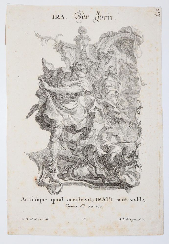 Große Abbildung Nr.20: 144-3601 Haid, Johann Jakob: (Künstlergraphik)