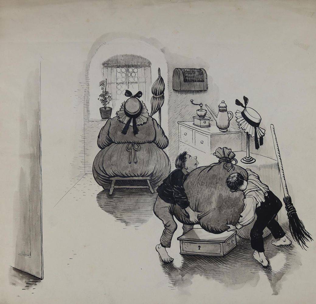 Große Abbildung Nr.4: 144-3615 Hengeler, Adolf: (Künstlergraphik)