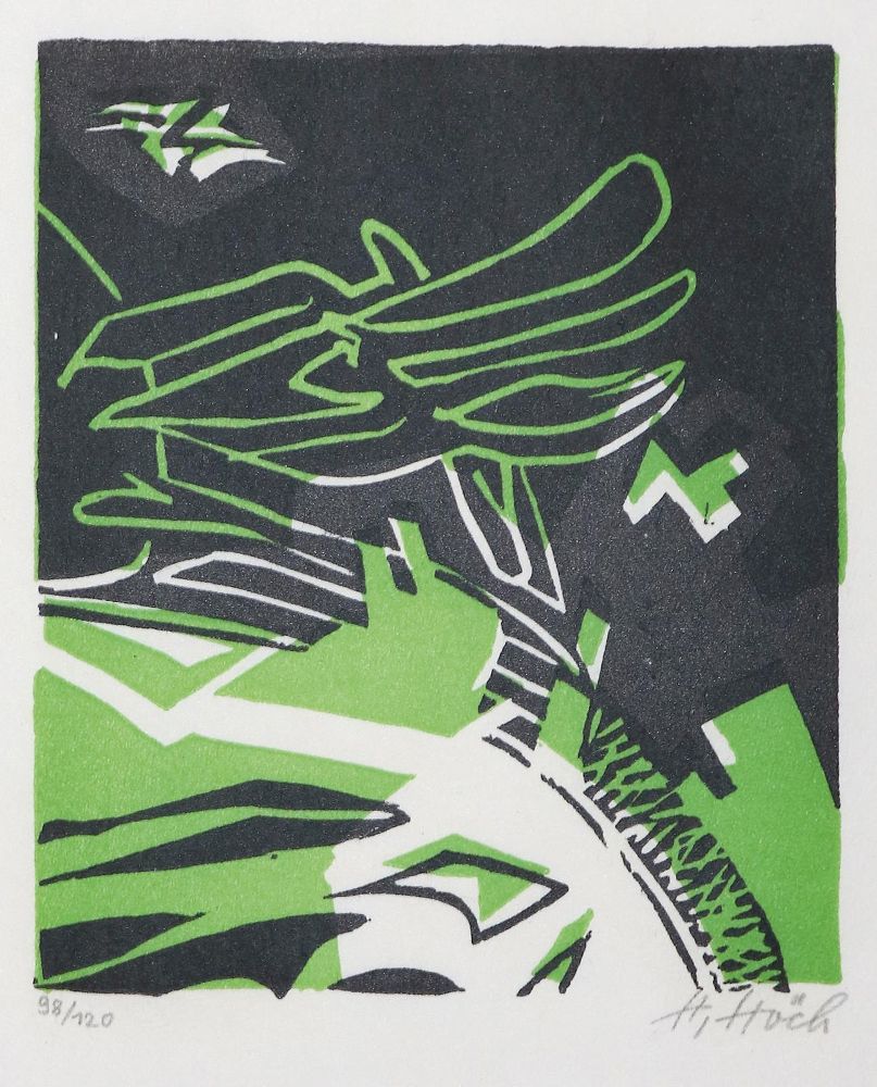 Große Abbildung Nr.2: 144-3629 Höch, Hannah: (Künstlergraphik)