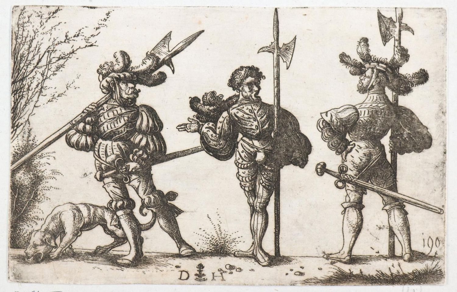 Große Abbildung Nr.1: 144-3649 Hopfer, Daniel: (Künstlergraphik)