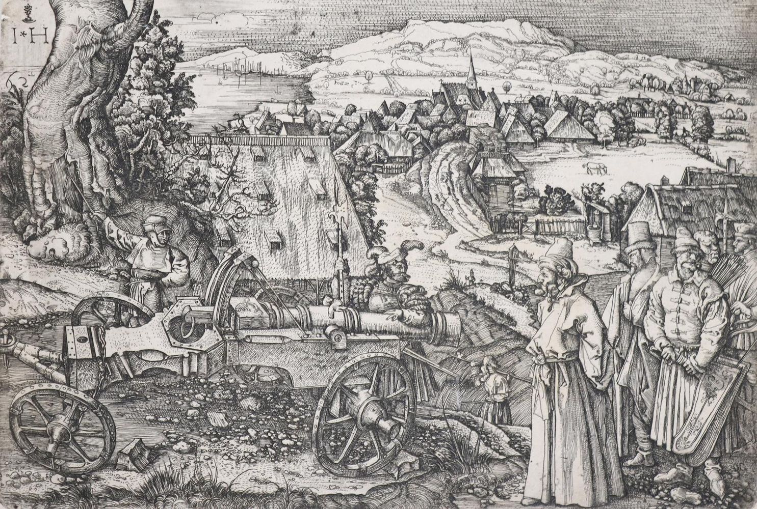 Große Abbildung Nr.1: 144-3685 Hopfer, Hieronymus: (Künstlergraphik)