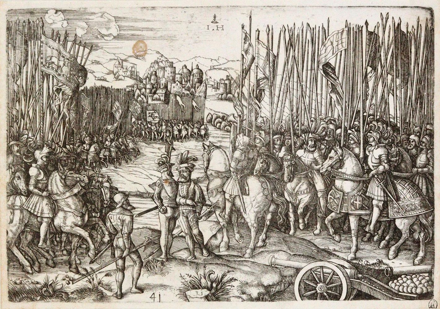 Große Abbildung Nr.1: 144-3687 Hopfer, Hieronymus: (Künstlergraphik)