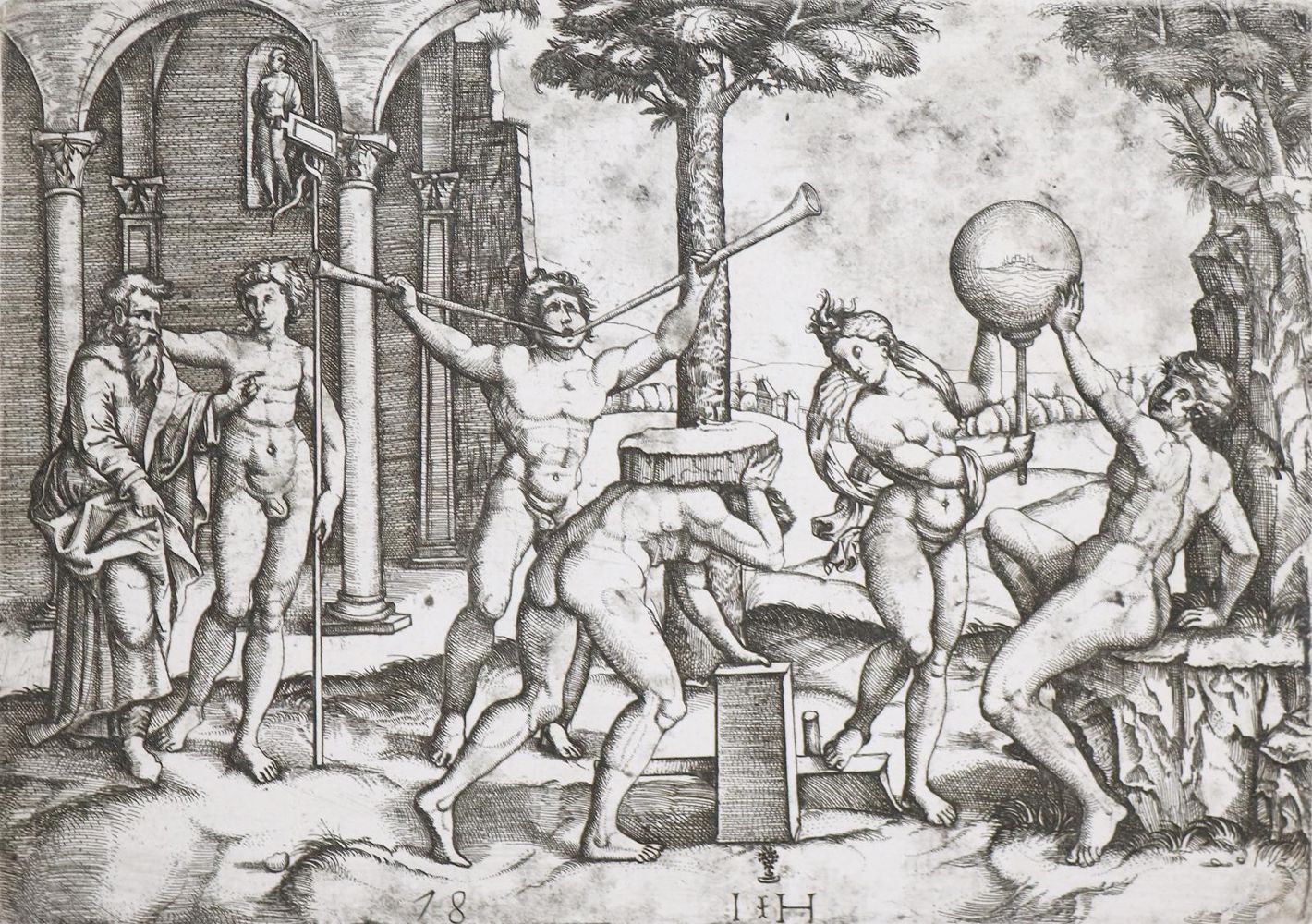 Große Abbildung Nr.1: 144-3698 Hopfer, Hieronymus: (Künstlergraphik)