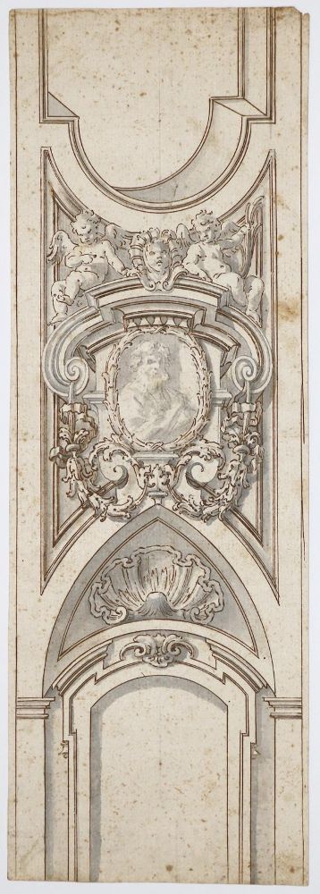Große Abbildung Nr.1: 144-3744 Italien, 1690 - 1720.: (Künstlergraphik, Italien)
