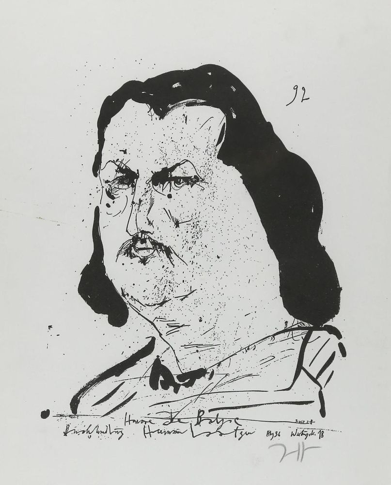 Große Abbildung Nr.2: 144-3756 Janssen, Horst: (Künstlergraphik)