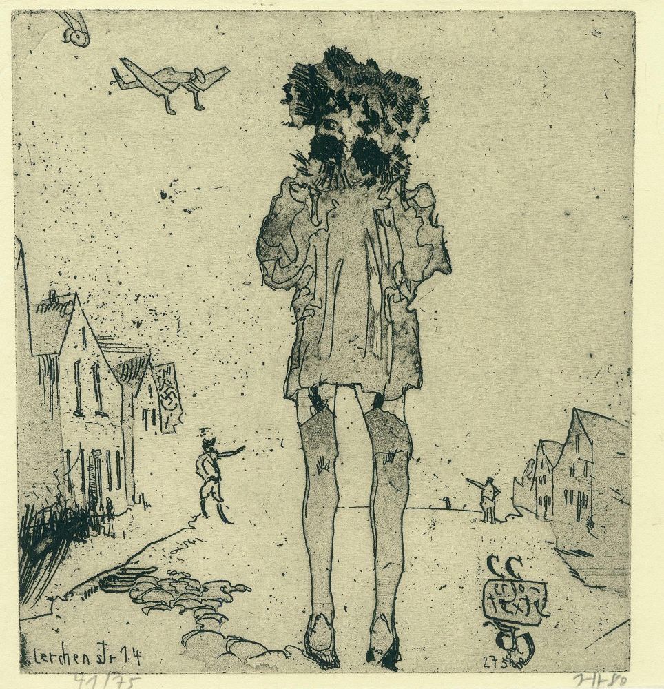 Große Abbildung Nr.1: 144-3758 Janssen, Horst: (Künstlergraphik)