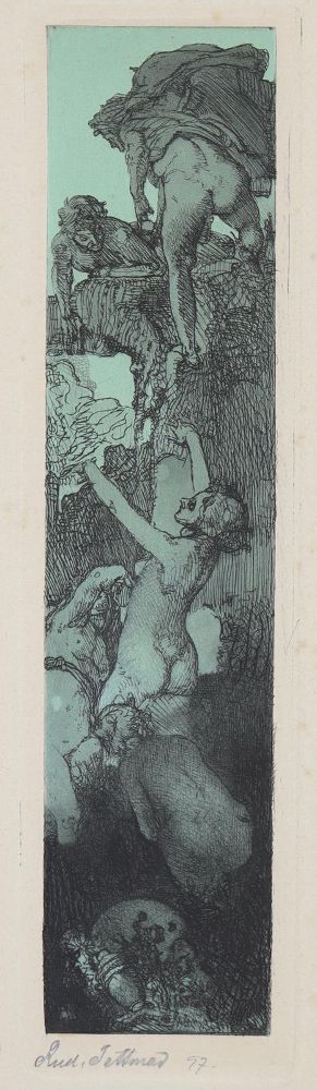Große Abbildung Nr.1: 144-3769 Jettmar, Rudolf: (Künstlergraphik)