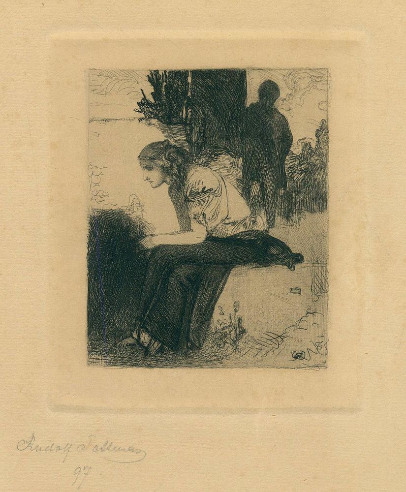 Große Abbildung Nr.1: 144-3770 Jettmar, Rudolf: (Künstlergraphik)