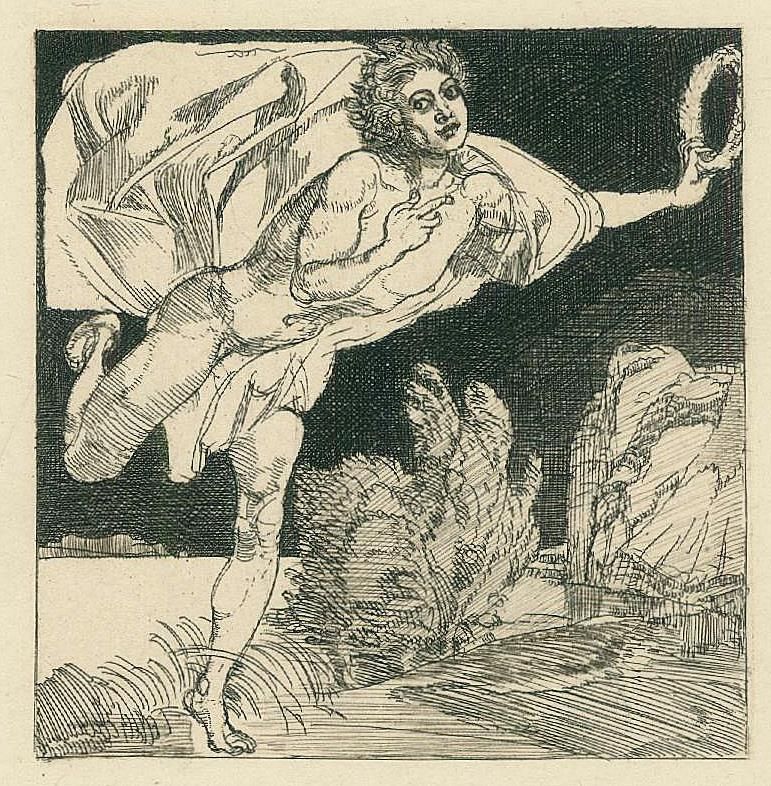 Große Abbildung Nr.1: 144-3783 Jettmar, Rudolf: (Künstlergraphik)