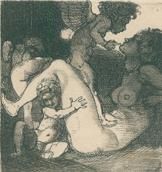 Große Abbildung Nr.1: 144-3784 Jettmar, Rudolf: (Künstlergraphik)