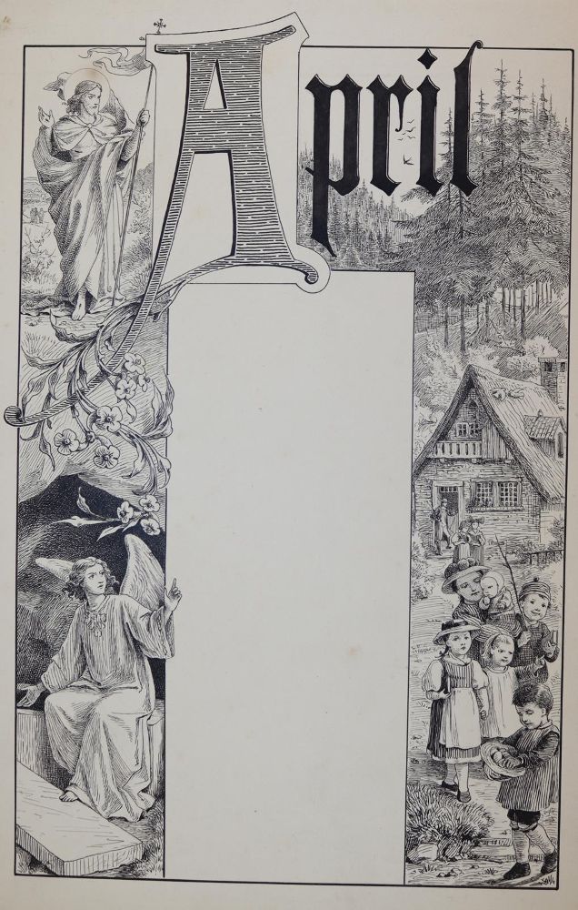 Große Abbildung Nr.4: 144-3803 Jugendblätter.: (Künstlergraphik)