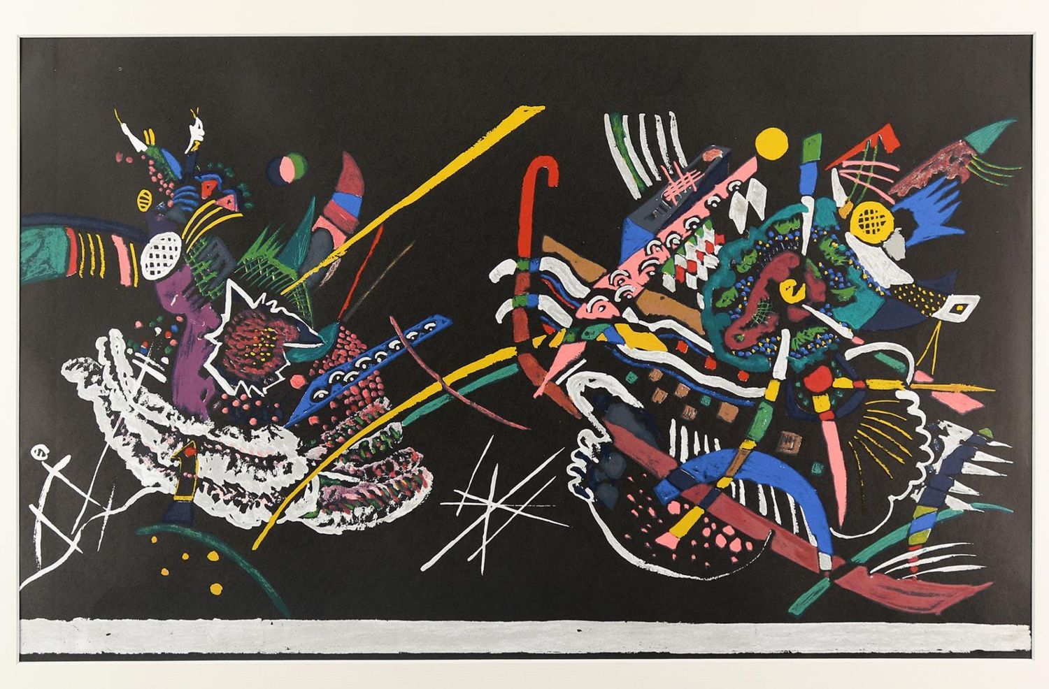 Große Abbildung Nr.1: 144-3814 Kandinsky, Wassily: (Künstlergraphik)