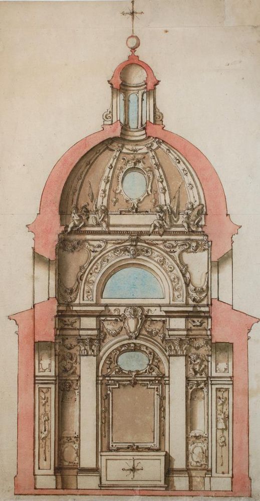 Große Abbildung Nr.1: 144-3816 Kapelle.: (Künstlergraphik)