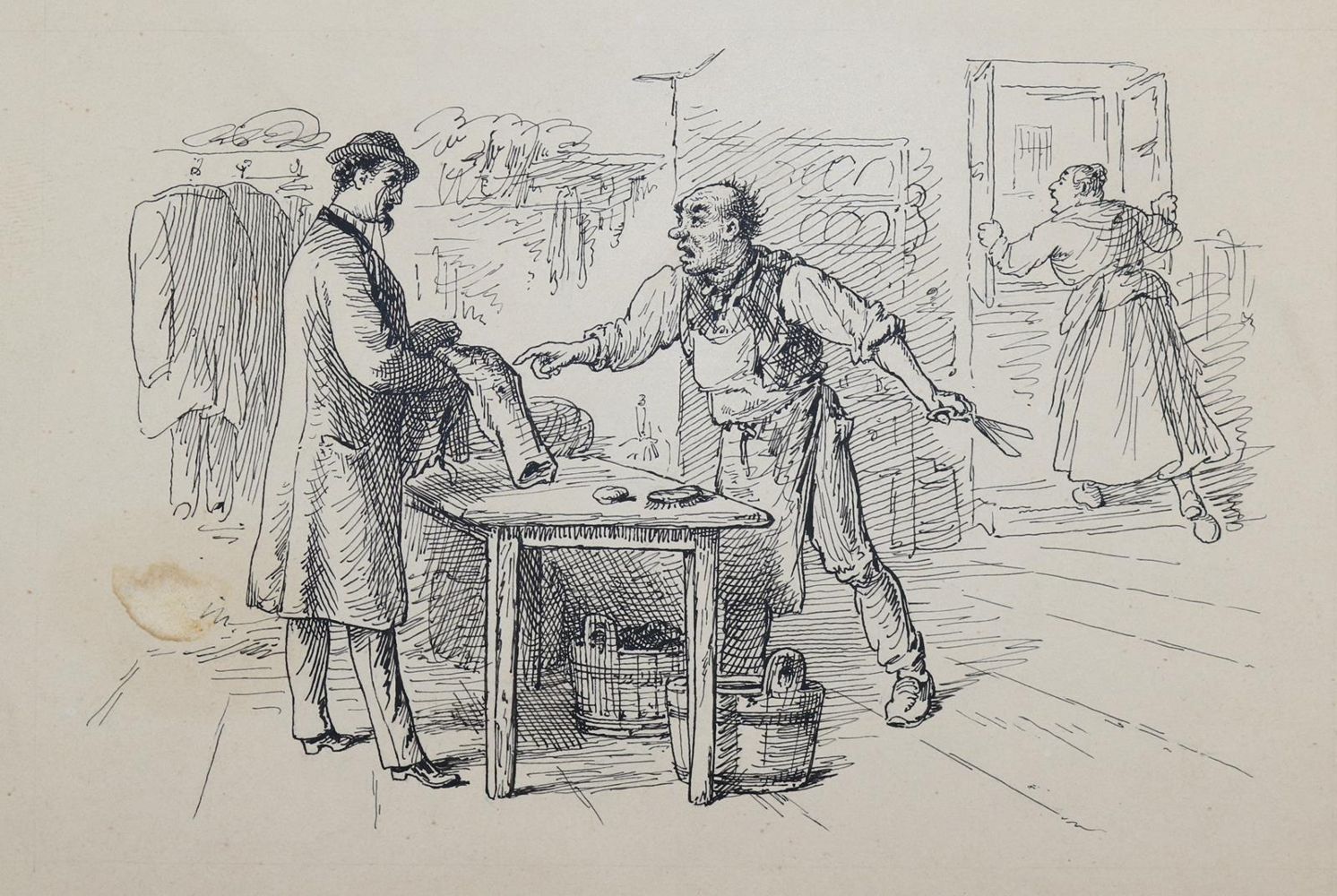 Große Abbildung Nr.8: 144-3820 Brasch, Hans: (Künstlergraphik, Karikatur)