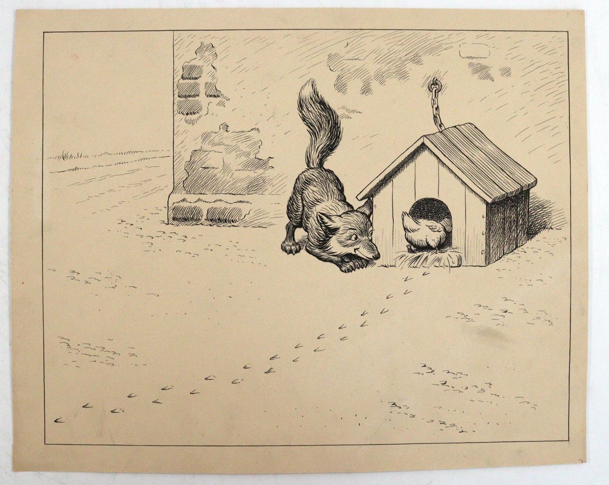 Große Abbildung Nr.10: 144-3821 Brasch, Hans: (Künstlergraphik, Karikatur)