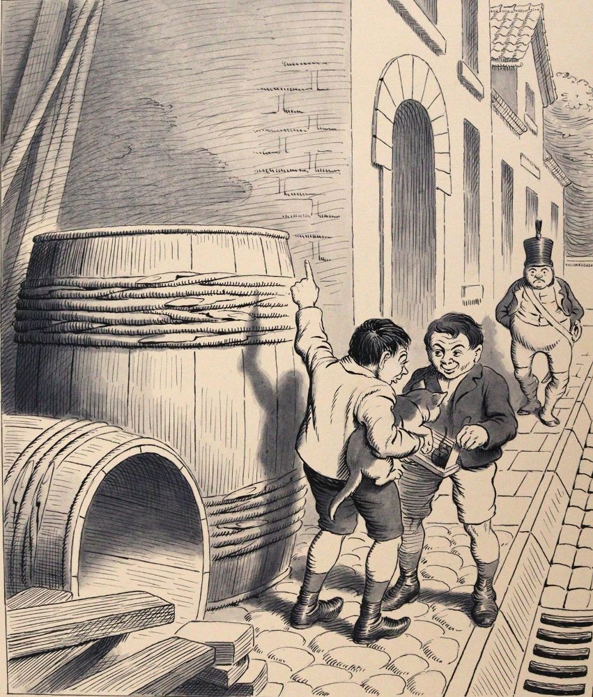 Große Abbildung Nr.3: 144-3821 Brasch, Hans: (Künstlergraphik, Karikatur)