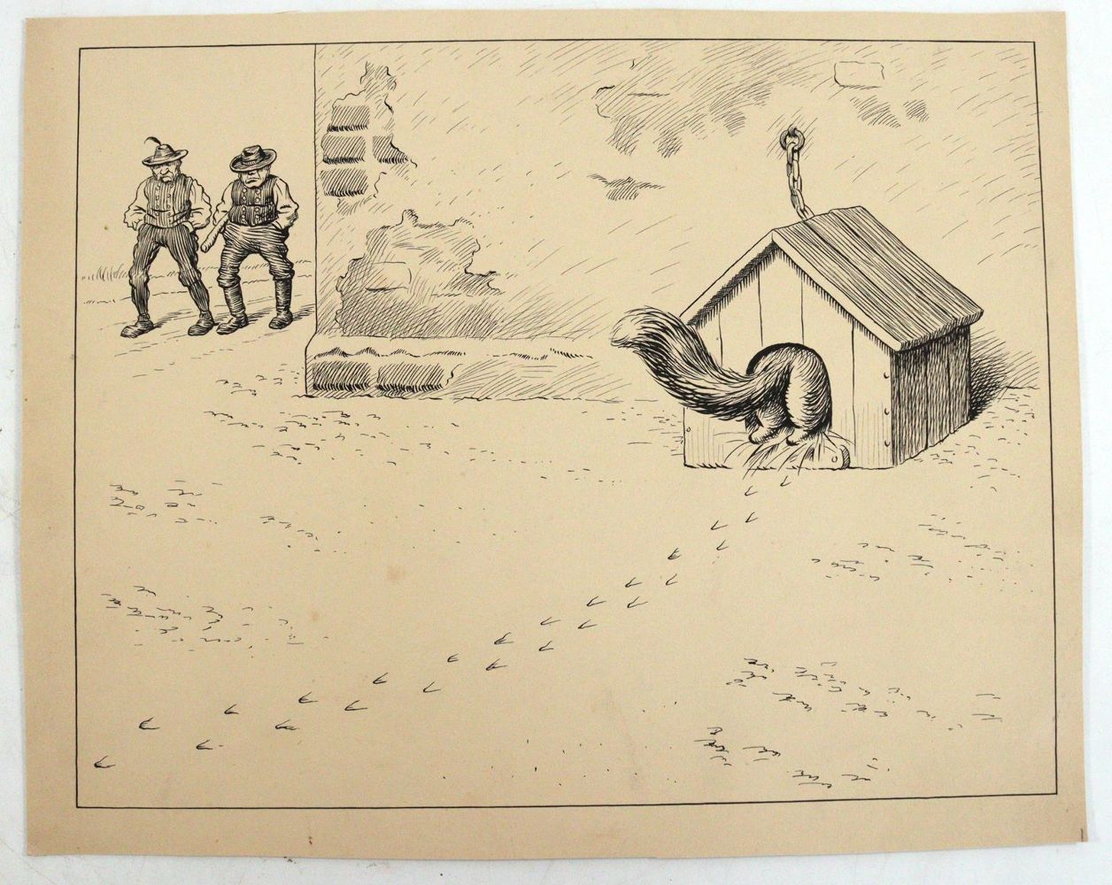 Große Abbildung Nr.9: 144-3821 Brasch, Hans: (Künstlergraphik, Karikatur)