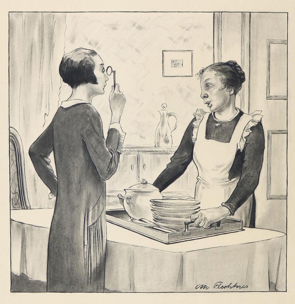 Große Abbildung Nr.1: 144-3825 Flechtner, Otto: (Künstlergraphik, Karikatur)