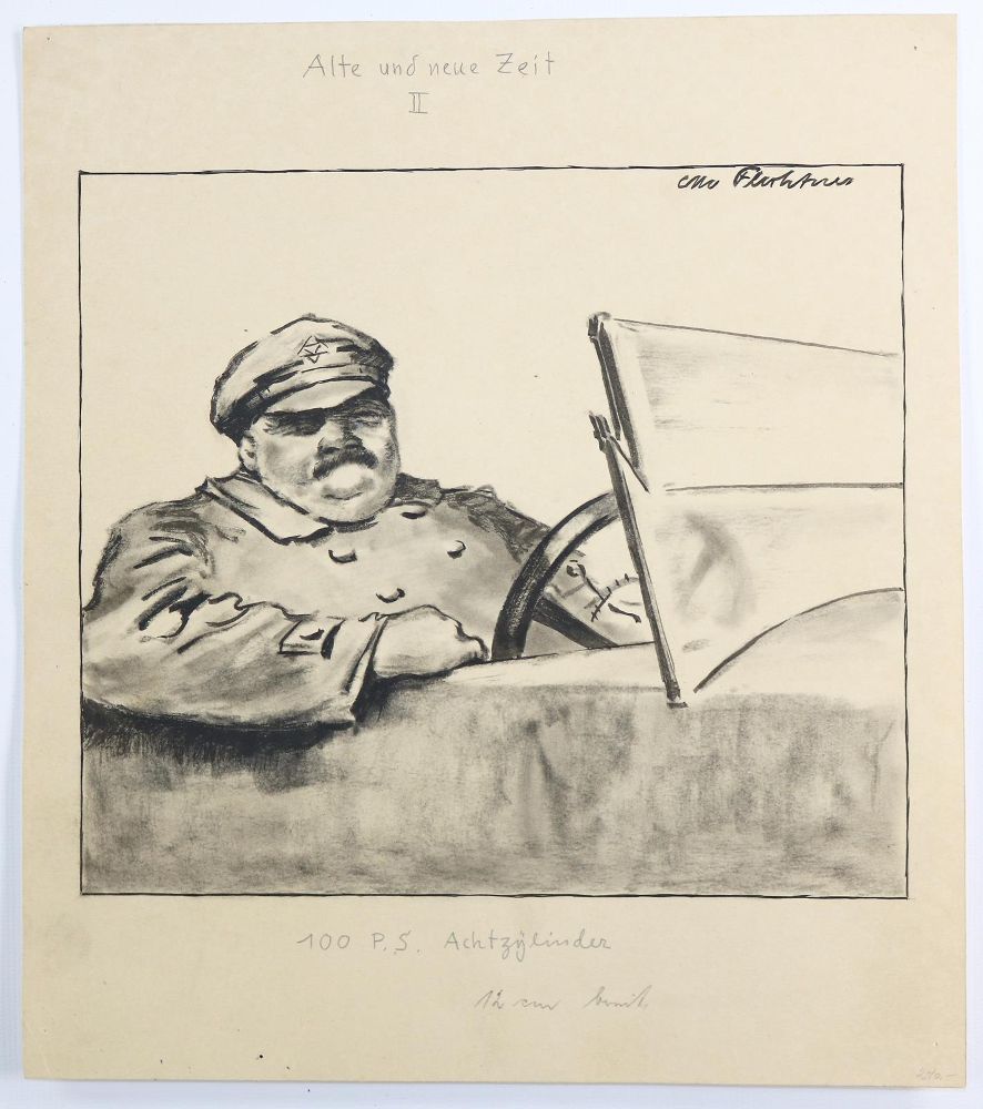Große Abbildung Nr.3: 144-3825 Flechtner, Otto: (Künstlergraphik, Karikatur)