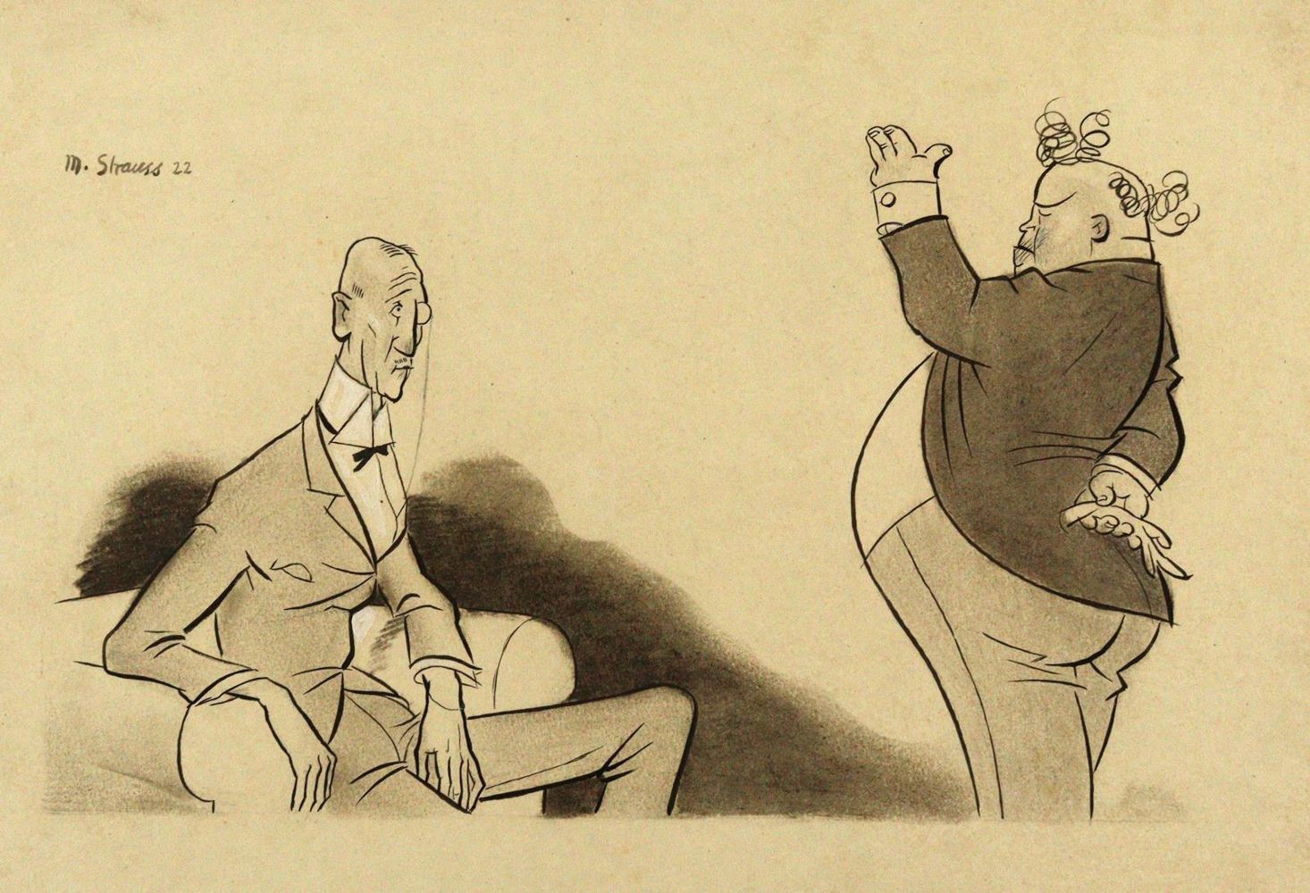 Große Abbildung Nr.6: 144-3828 Fliegende Blätter: (Künstlergraphik, Karikatur)