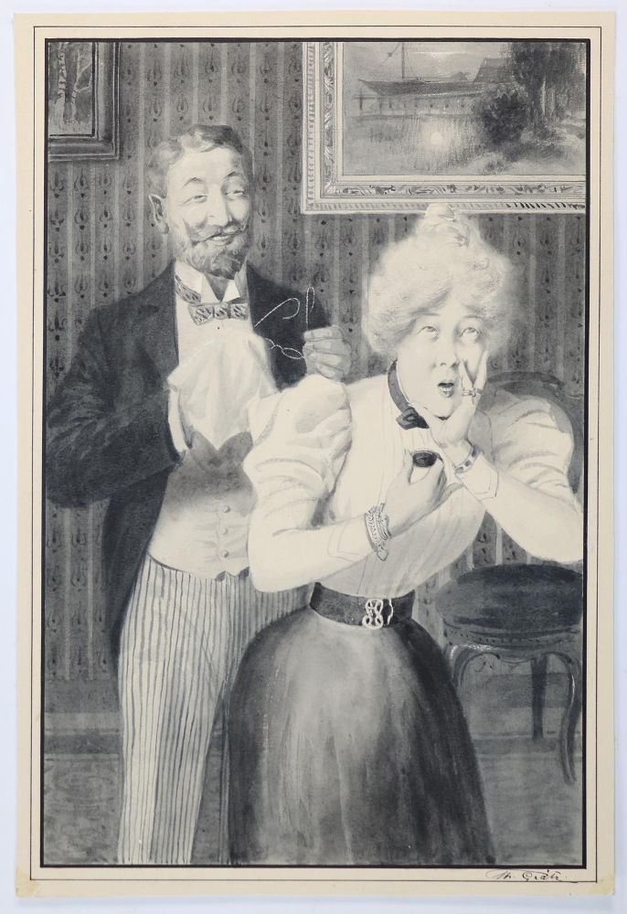 Große Abbildung Nr.5: 144-3834 Grätz, Theodor: (Künstlergraphik, Karikatur)