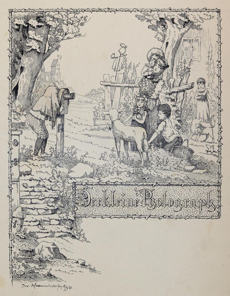 Große Abbildung Nr.1: 144-3844 Herrmannsdorfer, Joseph Martin: (Künstlergraphik, Karikatur)