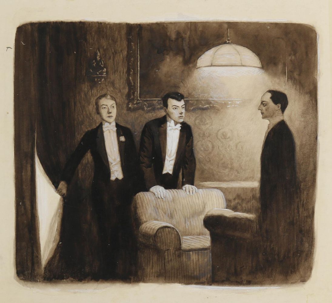 Große Abbildung Nr.5: 144-3850 Kirchner, Eugen: (Künstlergraphik, Karikatur)