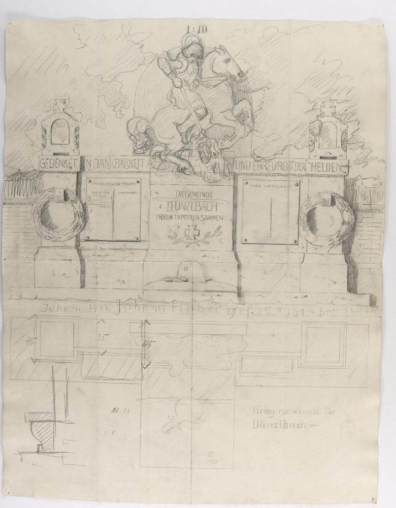 Große Abbildung Nr.8: 144-3859 Oberländer, Adolf: (Künstlergraphik, Karikatur)