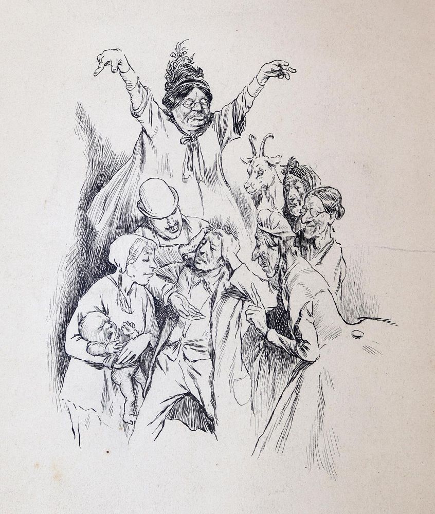 Große Abbildung Nr.5: 144-3875 Steub, Fritz: (Künstlergraphik, Karikatur)
