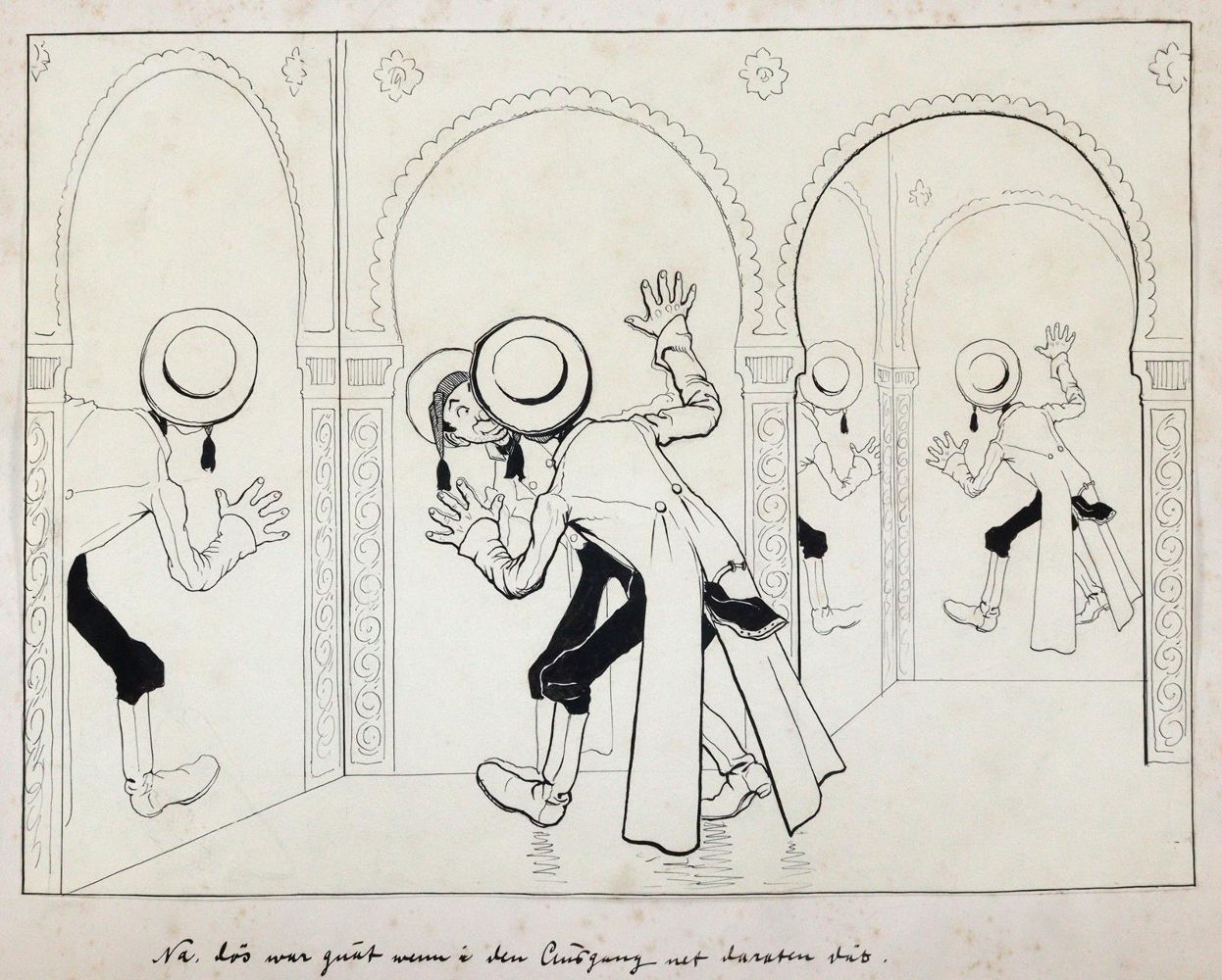 Große Abbildung Nr.4: 144-3877 Stubenrauch, Hans: (Künstlergraphik, Karikatur)