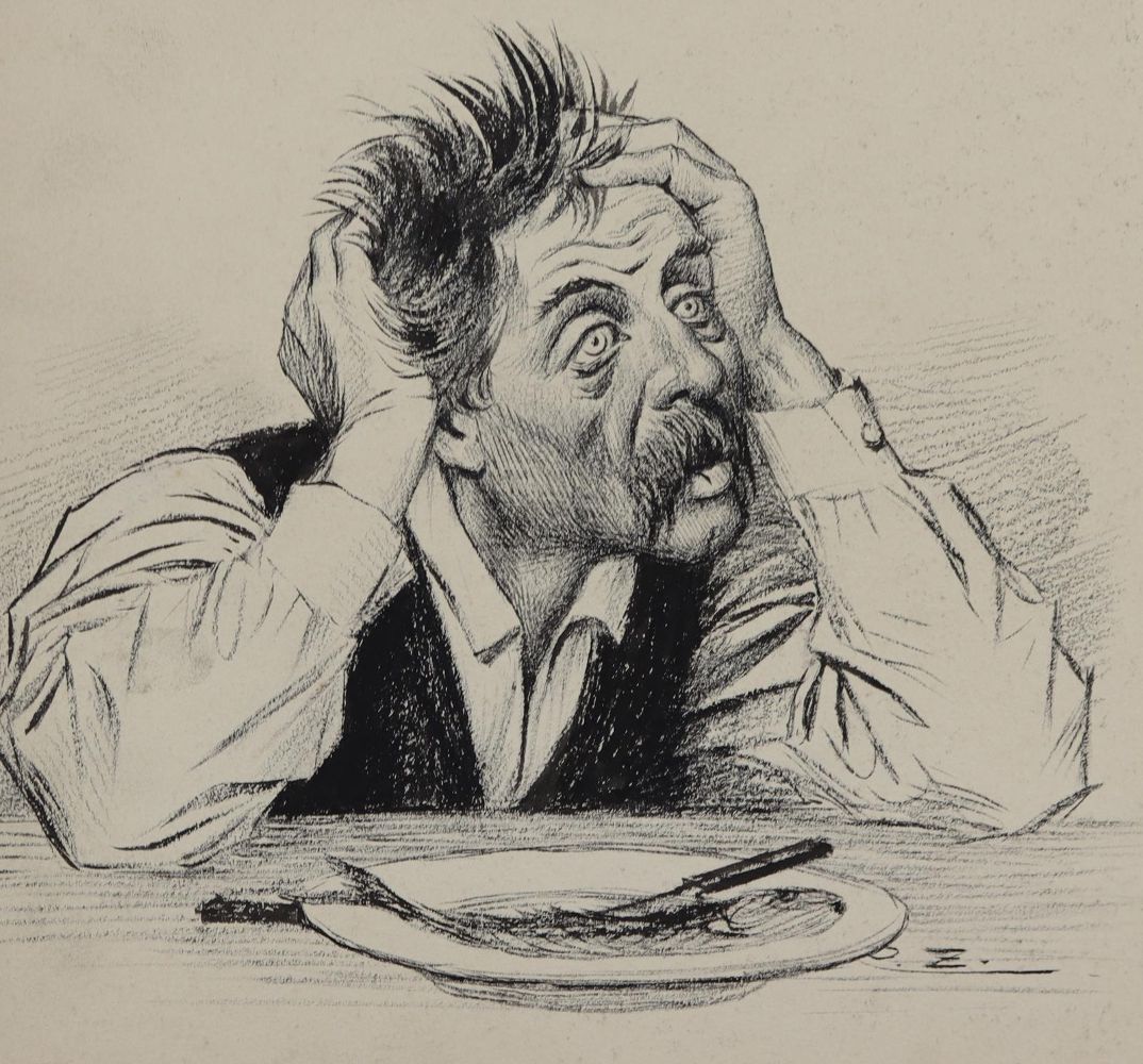 Große Abbildung Nr.8: 144-3880 Zopf, Carl: (Künstlergraphik, Karikatur)
