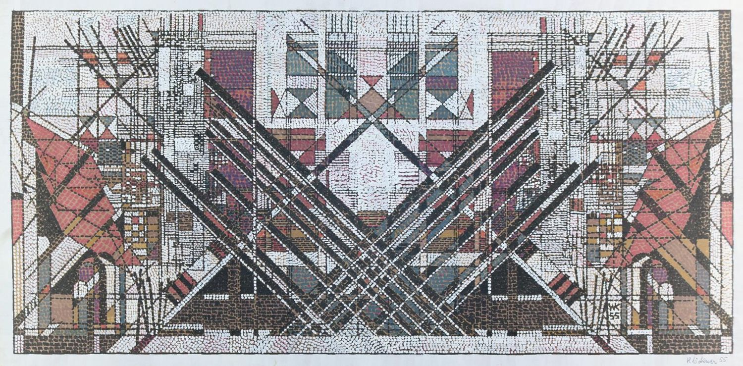 Große Abbildung Nr.6: 144-3895 Klöckner, Walter: (Künstlergraphik)