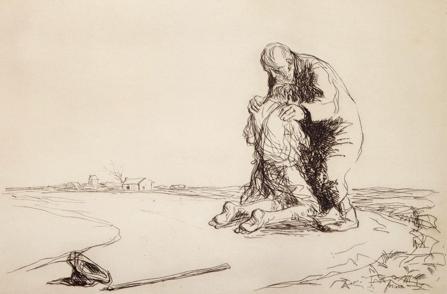 Große Abbildung Nr.1: 144-3907 Konvolut.: (Künstlergraphik)